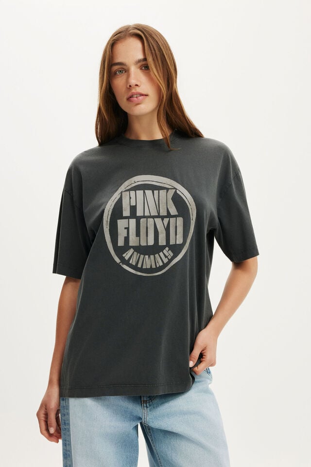 Pink Floyd Music Boxy Graphic Tee