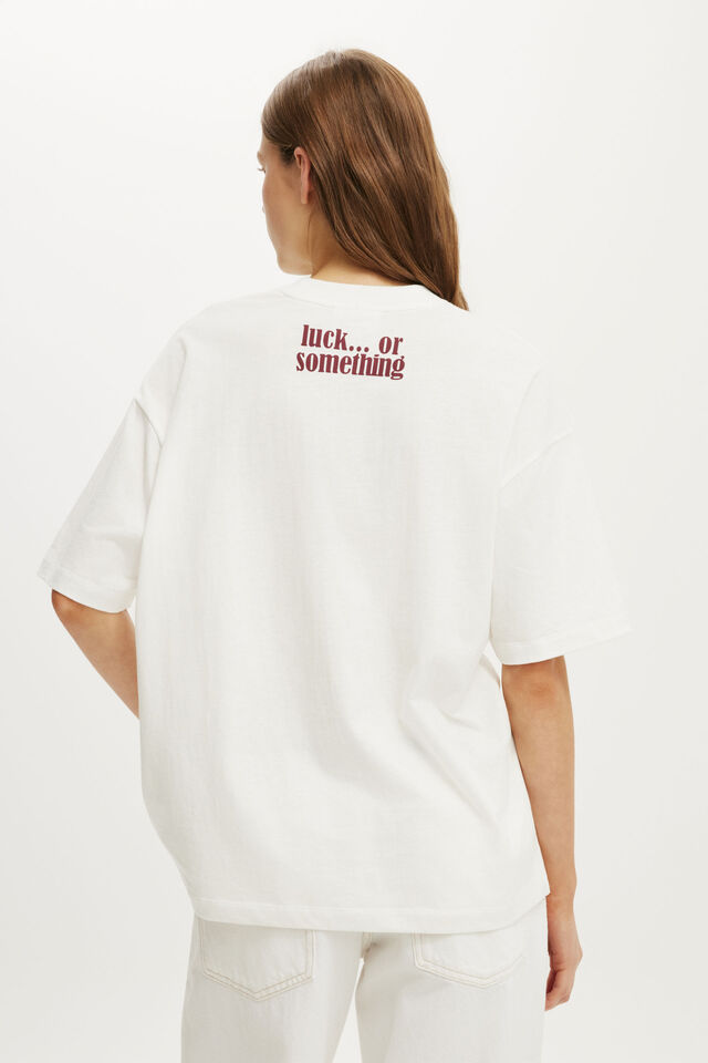 Hilary Duff Music Boxy Graphic Tee